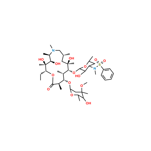 3’-N-Demethyl-3’-N- (phenylsulfonyl) azithromycin