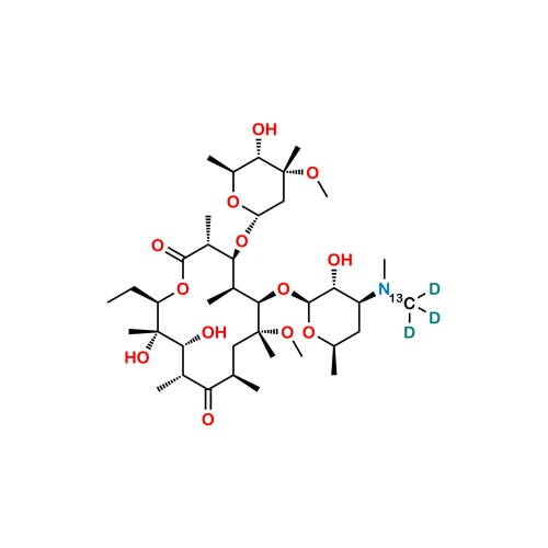 Clarithromycin 13C,D3 (Possibility-1)