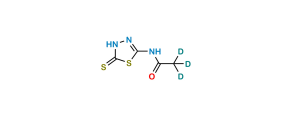2-Acetamido-5-Mercapto-1,3,4-Thiadiazole D3