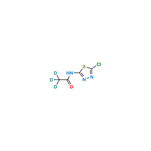 N-(5-Chloro-1,3,4-Thiadiazol-2-yl)acetamide D3