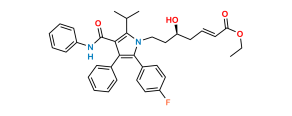 Atorvastatin 3-Deoxy-Hept-2-Enoic Acid Ethyl Ester