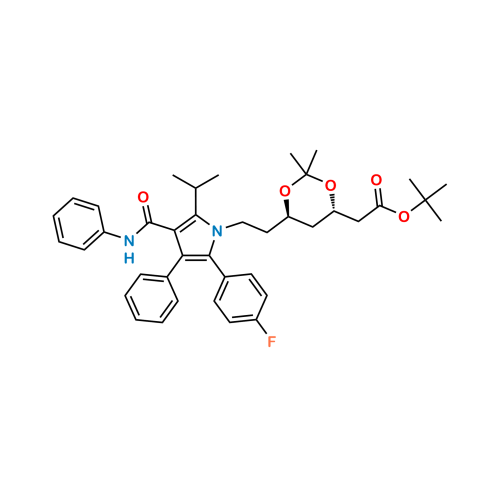Atorvastatin Acetonide t-Butyl Ester (4S, 6R)-Isomer