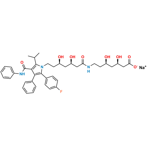 Atorvastatin EP Impurity F Sodium sal