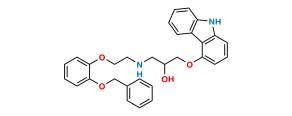 Carvedilol O-Desmethyl O-Benzyl Impurity