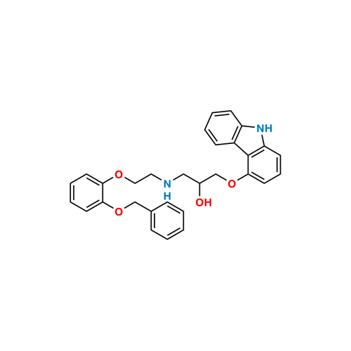 Carvedilol O-Desmethyl O-Benzyl Impurity
