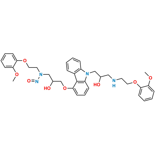 N-Nitroso Carvedilol EP Impurity A (Possibility 1)