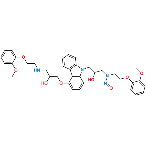 N-Nitroso Carvedilol EP Impurity A (Possibility 2)