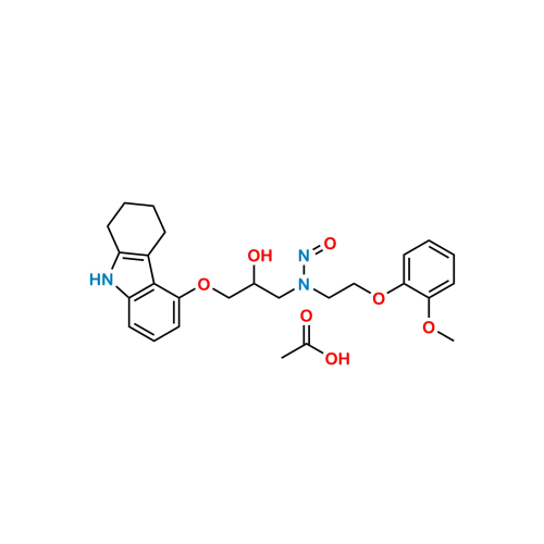 N-Nitroso Carvedilol USP Related Compound F (Acetate salt)