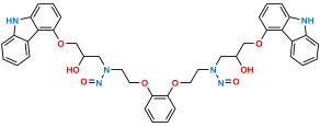 Carvedilol Bis alkylpyrocatechol Derivative Dinitroso Impurity