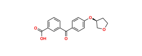 Empagliflozin Keto carboxylic Acid Impurity 2