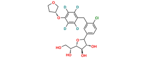 1,4-Anhydro-1,5-Dihydroxy-3-Epi-Empagliflozin D4