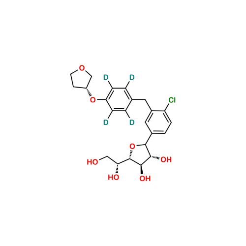 1,4-Anhydro-1,5-Dihydroxy-3-Epi-Empagliflozin D4