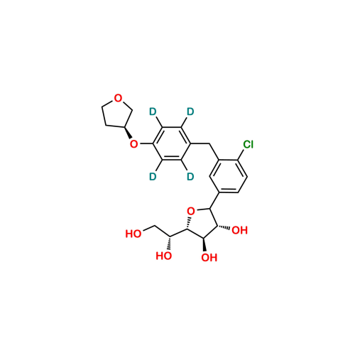 1,4-Anhydro-1,5-Dihydroxy-Empagliflozin D4