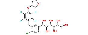 (1R)-1,5-Dihydroxy Empagliflozin D4