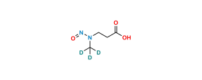 N-Nitroso-N-Methyl-3-Aminopropionic Acid-D3 N-Nitroso-N-Methyl-3-Aminopropionic Acid-D3