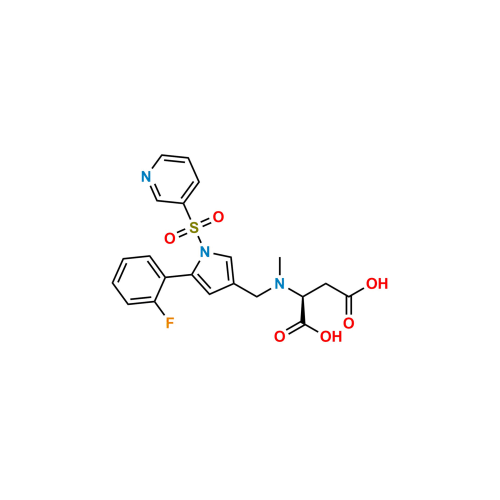Vonoprazan N-Methyl Asparmic Acid Impurity