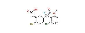 Clopidogrel thiol metabolite H2