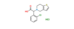 rac-Clopidogrel Carboxylic Acid Hydrochloride