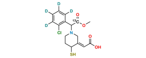 Clopidogrel-13CD4 Thiol Metabolite