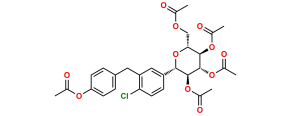O-Pentaacetyl O-Desethyl Dapagliflozin
