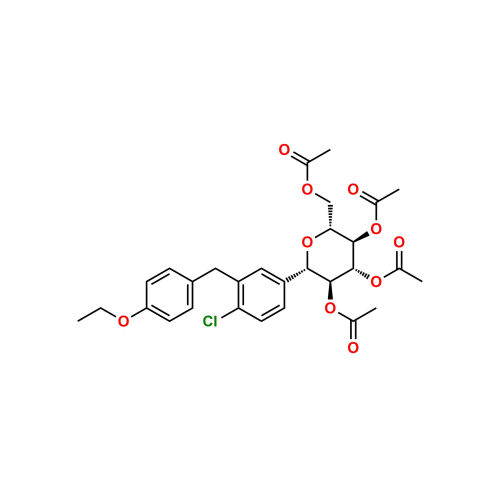 Dapagliflozin Tetraacetate