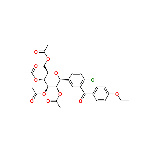 5-Methoxy Dapagliflozin Tetraacetate