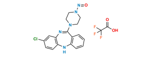 Clozapine Nitroso EP Impurity C (TFA Salt)