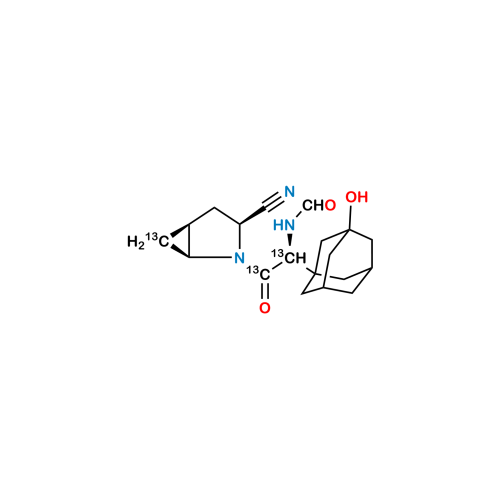 N-Formyl Saxagliptin-13C3