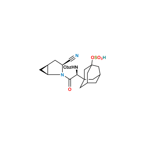 Saxagliptin N-Carboxybenzyl O-Sulfate